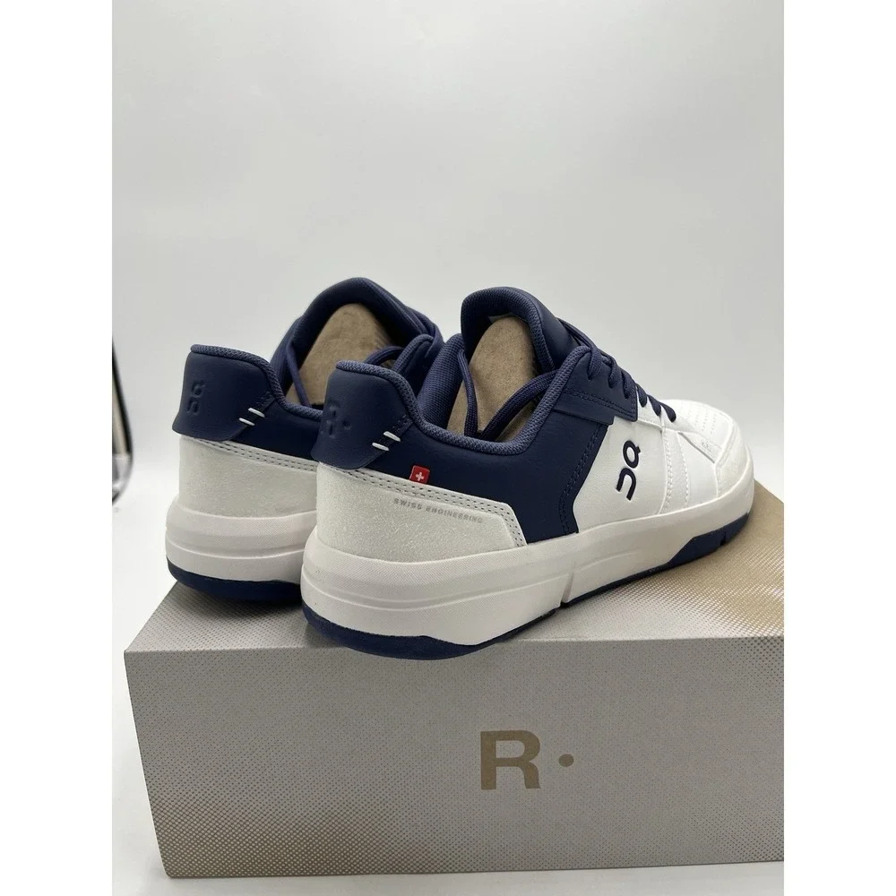 On Men's THE ROGER Clubhouse Shoes White Acai Size 8.5 New in Box